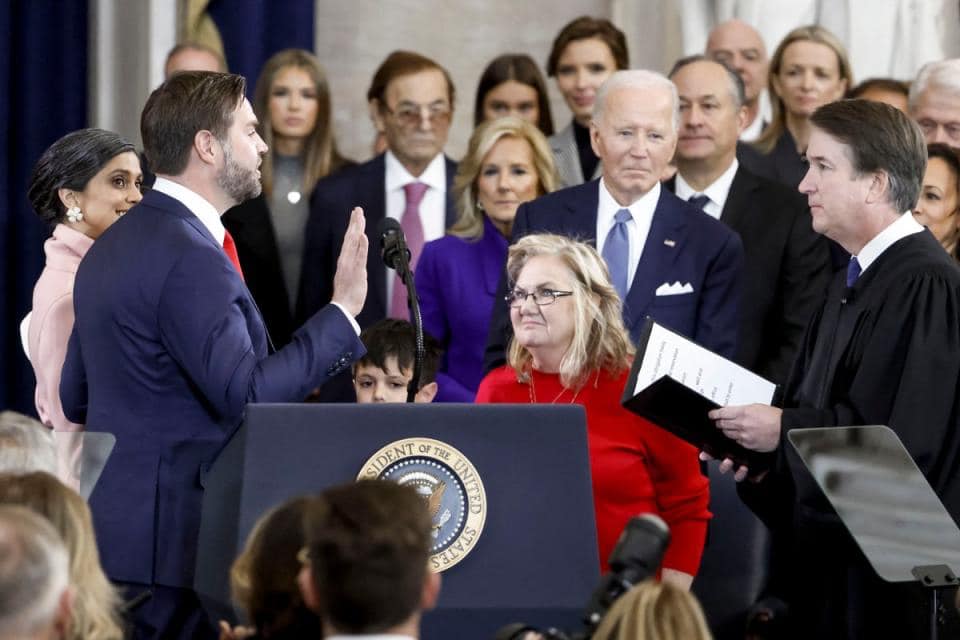 JD Vance and his mother