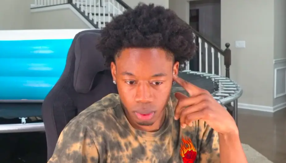 Malik Ambersley during streaming